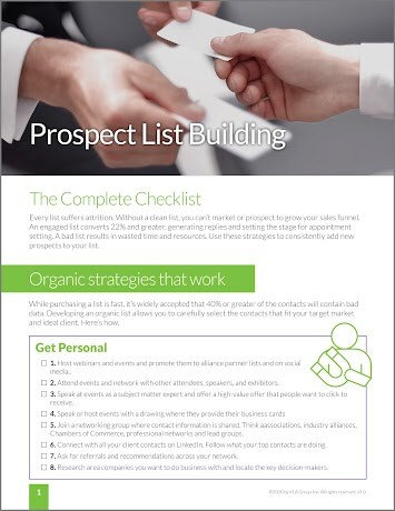 Prospect List Building Prospect List Building